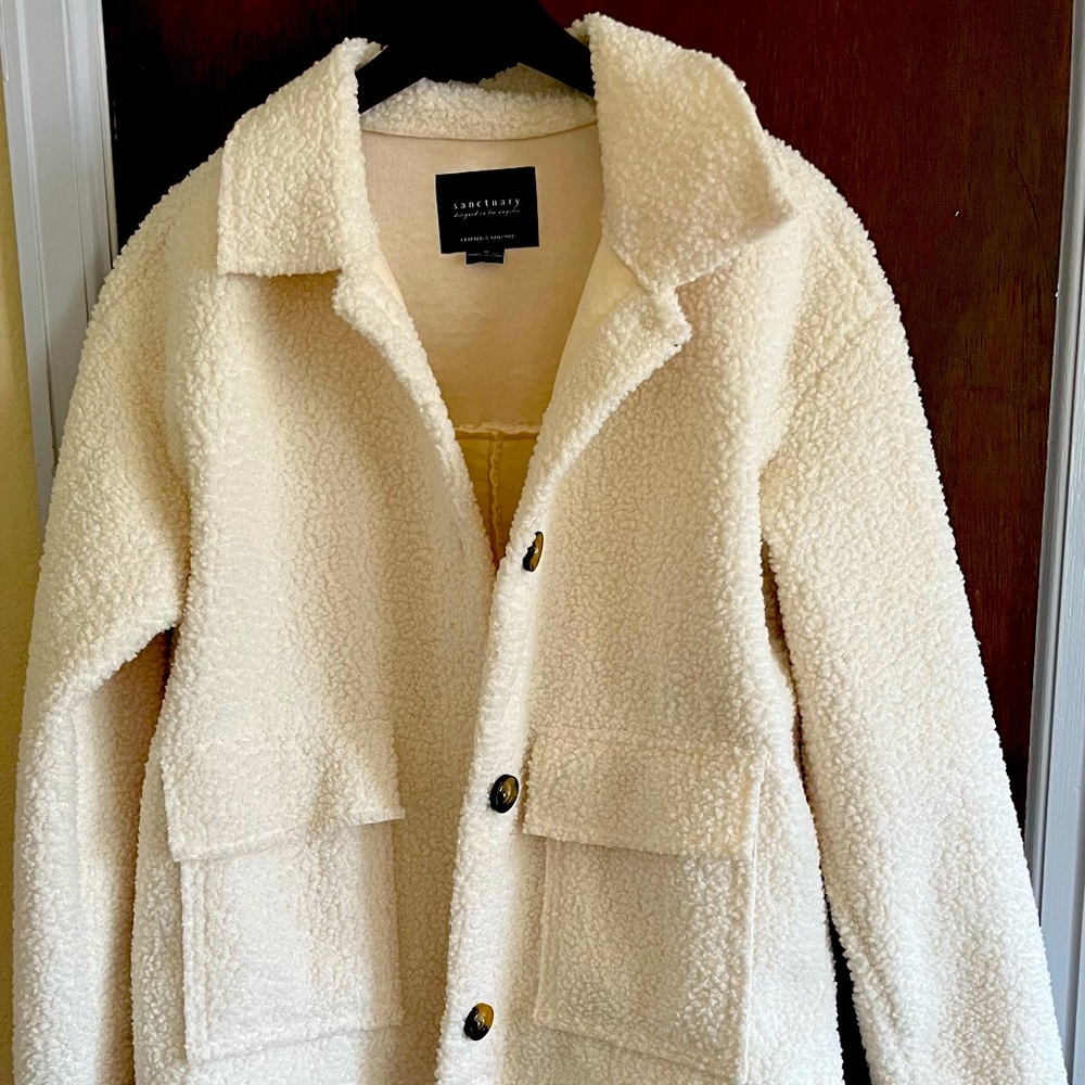 Sanctuary Sherpa Jacket NWOT Medium